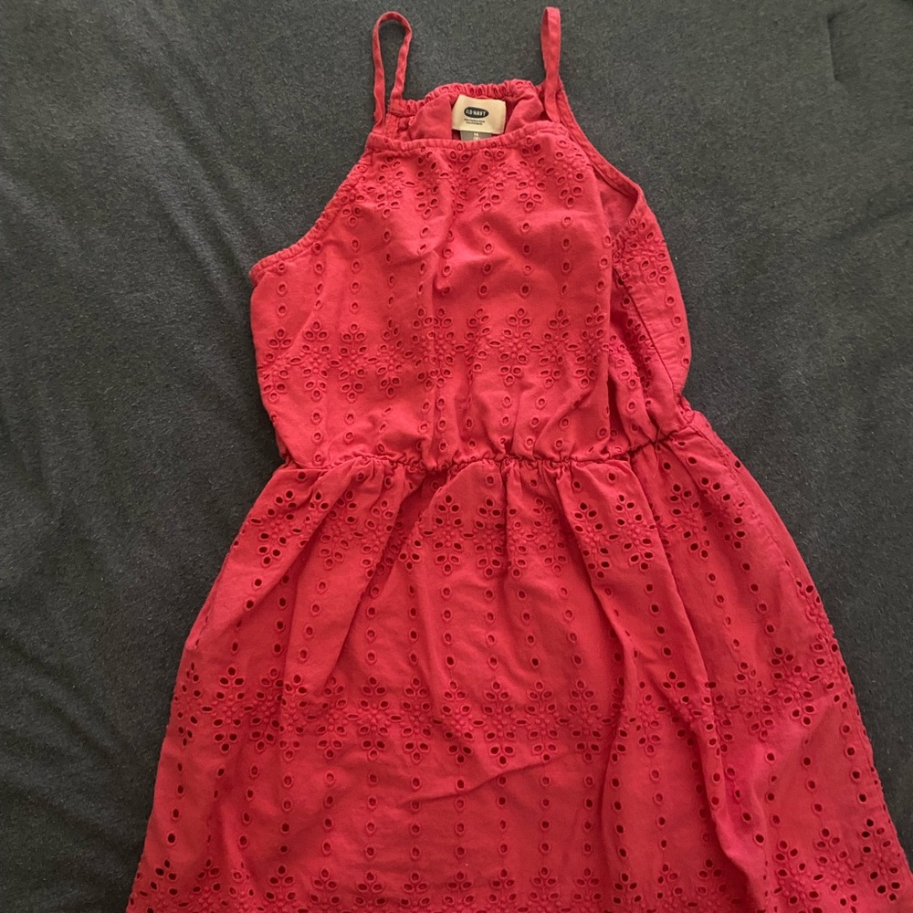 Pink ( magenta ) girls dress